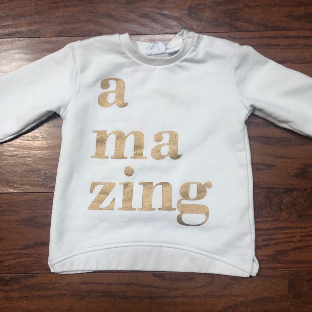 Zara “Amazing” sweater